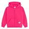 Cool Club, Bluza dziewczęca z kapturem, rozpinana, różowa