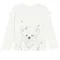 Cool Club, Bluzka dziewczęca z długim rękawem, biała