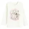 Cool Club, Bluzka dziewczęca z długim rękawem, biała