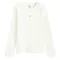 Cool Club, Bluzka dziewczęca z długim rękawem, prążkowana, biała