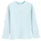 Cool Club, Bluzka dziewczęca z długim rękawem, prążkowana, niebieska