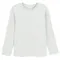 Cool Club, Bluzka dziewczęca z długim rękawem, prążkowana, szara
