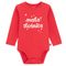 Cool Club, Body dziewczęce z długim rękawem, czerwone