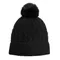 Cool Club, Czapka dziewczęca z pomponem, z wełną, czarna