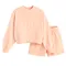 Cool Club, Komplet dziewczęcy, Bluza, Szorty, brzoskwiniowy