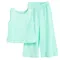 Cool Club, Komplet dziewczęcy, Bluzka bez rękawów, Spodnie materiałowe, wide, turkusowy