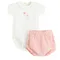 Cool Club, Komplet dziewczęcy, Body z krótkim rękawem, Szorty, bloomersy, mix