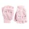 Cool Club, Rękawiczki dziewczęce bez palców, różowe