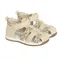 Cool Club, Sandały dziewczęce, beżowe, skórzana wkładka