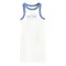 Cool Club, Sukienka dziewczęca bez rękawów, prążkowana, biała