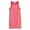 Cool Club, Sukienka dziewczęca bez rękawów, prążkowana, czerwono-biała