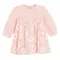 Cool Club, Sukienka dziewczęca z długim rękawem, muślinowa, różowa