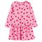 Cool Club, Sukienka dziewczęca z długim rękawem, różowa