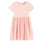 Cool Club, Sukienka dziewczęca z krótkim rękawem, brzoskwiniowa
