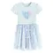Cool Club, Sukienka dziewczęca z krótkim rękawem, niebieska