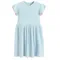 Cool Club, Sukienka dziewczęca z krótkim rękawem, prążkowana, niebieska