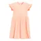 Cool Club, Sukienka dziewczęca z krótkim rękawem, prążkowana, pomarańczowa