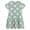 Cool Club, Sukienka dziewczęca z krótkim rękawem, zielona