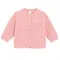Cool Club, Sweter dziewczęcy, rozpinany, różowy