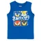 Cool Club, T-shirt chłopięcy bez rękawów, niebieski, Sonic the Hedgehog