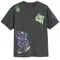 Cool Club, T-shirt chłopięcy, oversize, grafitowy