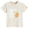 Cool Club, T-shirt dziewczęcy, beżowy