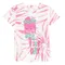 Cool Club, T-shirt dziewczęcy, biało-różowy