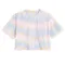 Cool Club, T-shirt dziewczęcy, crop top, mix
