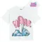 Cool Club, T-shirt dziewczęcy, oversize, biały, Lilo i Stitch