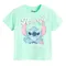Cool Club, T-shirt dziewczęcy, turkusowy, Lilo i Stitch