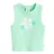 Cool Club, Top dziewczęcy bez rękawów, prążkowany, turkusowy