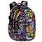 CoolPack, Factor X, plecak szkolny, 4-komorowy, Poster Flower