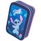 CoolPack, Lilo i Stitch, Jumper 3, piórnik rozkładany, potrójny, z wyposażeniem, Blue