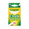 Crayola, kreda niepyląca, biała, 12  szt.