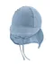 Czapka dziecięca safari, wiązana, niebieska, Iltom