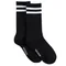 Czarne wysokie skarpetki unisex NOWEAR