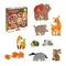 CzuCzu, Zwierzątka w lesie, puzzle progresywne, 2+