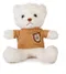 Daffi, Miś w brązowym sweterku, maskotka, biały, 22 cm