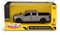 Daffi, MSZ, 2022 Ford F-150 Lightning Platinum, pojazd, model metalowy, szary, 5"