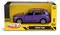 Daffi, MSZ, BMW X5M, pojazd, model metalowy, fioletowy, 5"