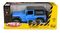 Daffi, MSZ, Jeep Wrangler, pojazd, model metalowy, niebieski, 1:32
