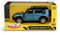 Daffi, MSZ, Land Rover Defender 110, pojazd, model metalowy, niebieski, 5"