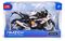 Daffi, RMZ City, BMW S1000RR 2020 (Regular), motocykl, model metalowy, srebrny, 1:12