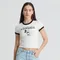 Dopasowany t-shirt z nadrukiem Myszka Miki NOWEAR