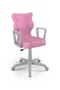 Entelo, Norm, krzesło biurowe z podłokietnikami, wzrost 159-188 cm, różowe