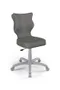 Entelo, Petit, krzesło biurowe, wzrost 159-188 cm, ciemno szare