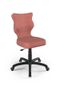 Entelo, Petit, krzesło biurowe, wzrost 159-188 cm, różowe