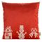 Eurofirany, poszewka świąteczna, Noel, 45-45 cm, czerwony