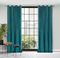 Eurofirany, zasłona zaciemniająca gotowa, Lussi, 140-250 cm, ciemnoturkusowy
