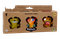 Fuggler, Count Undergoo Mcgoo Green, Grin Grin Multi, Oogah Boogah Leopard, figurki kolekcjonerskie, 3 szt.